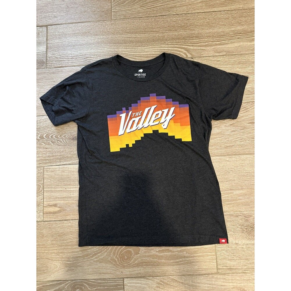 Phoenix Suns The Valley Men’s XL Black T-Shirt NBA Basketball SPORTIQE